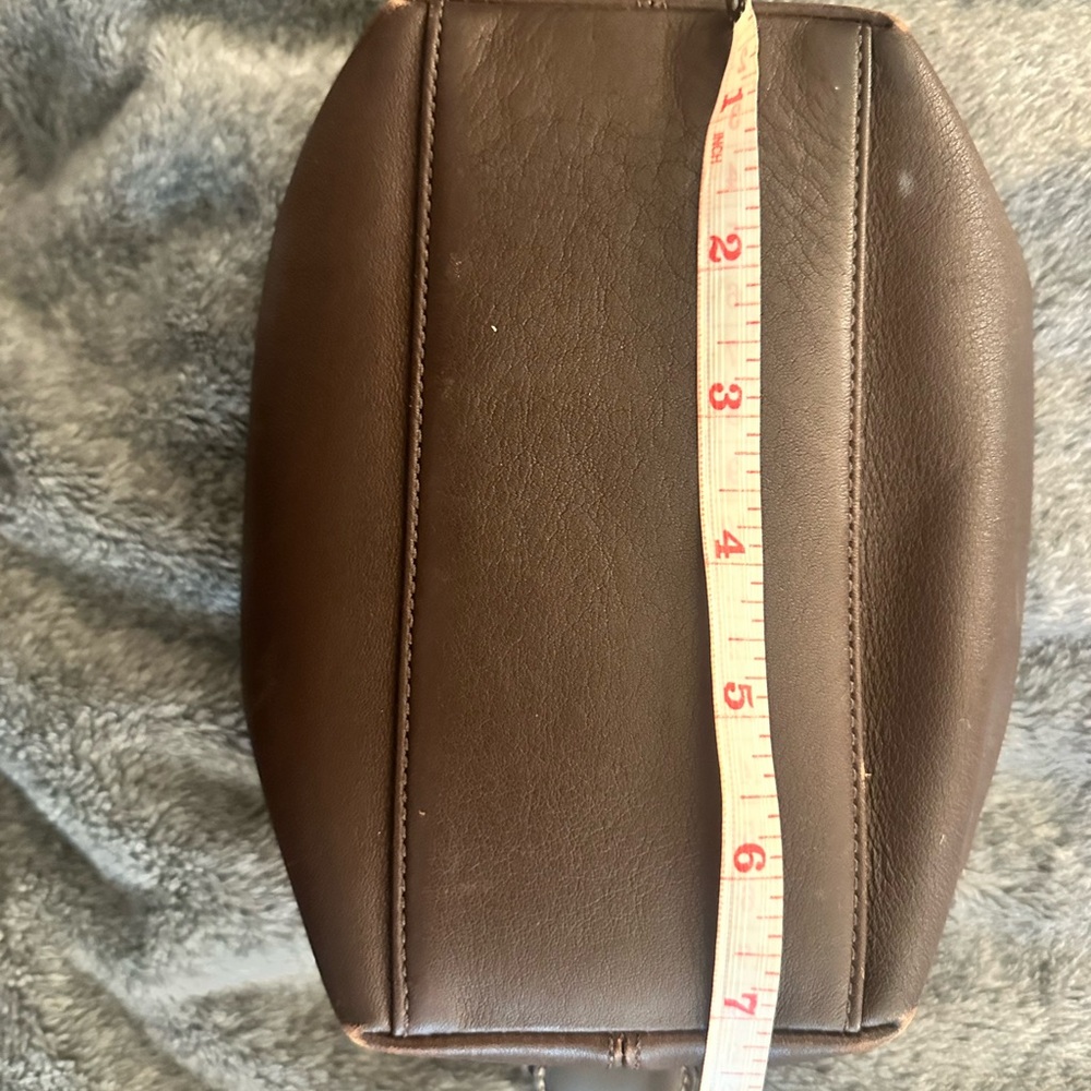 Coach Dark Brown Leather Bag - Picture 7 of 10